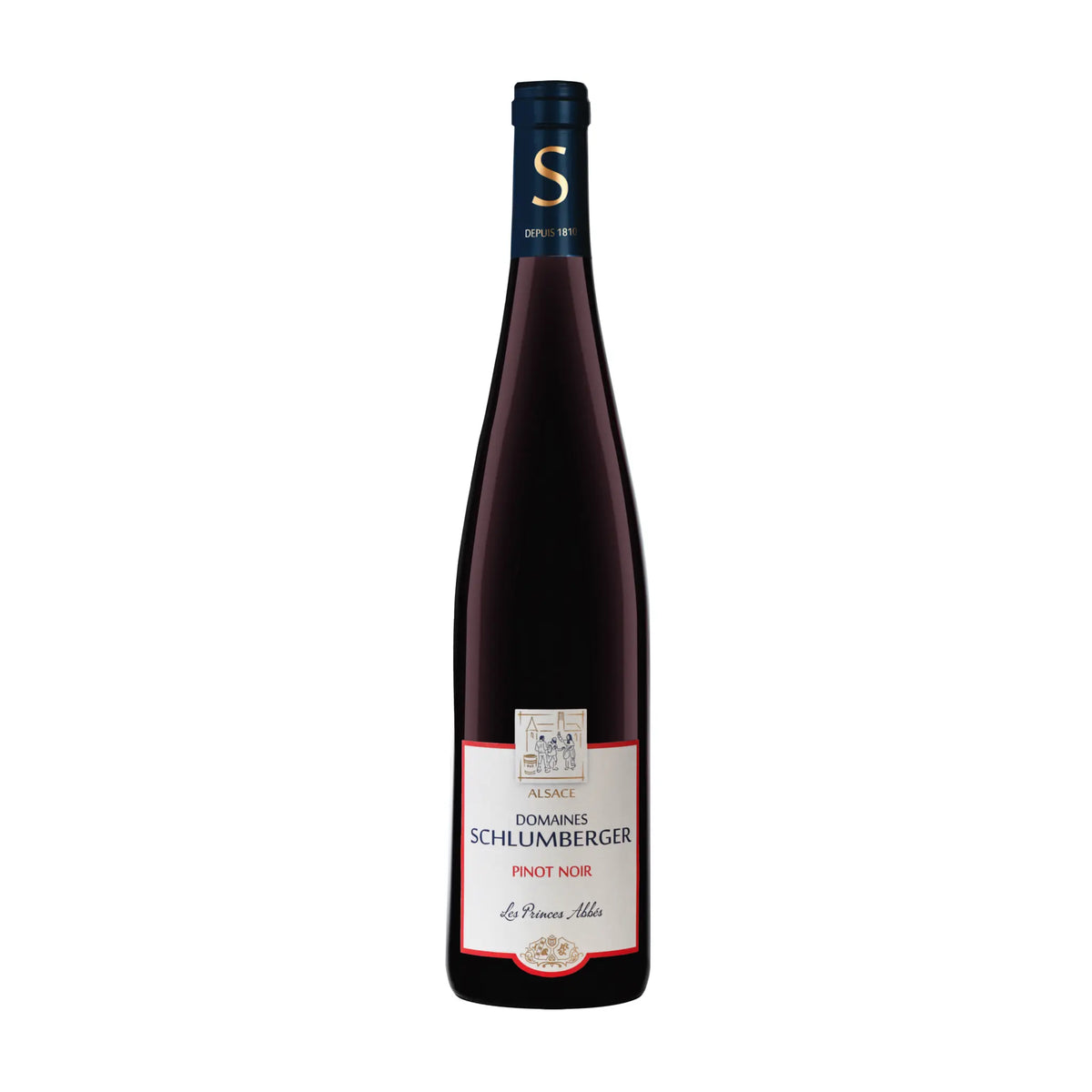 Pinot Noir Les Princes Abbes Rotwein von Domaines Schlumberger - erhältlich bei WINECOM