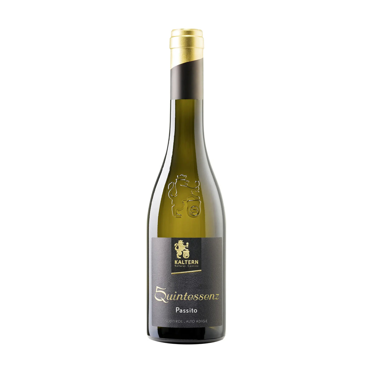 Quintessenz Passito Goldmuskateller Alto Adige 0.375 Liter Weißwein von Kellerei Kaltern - erhältlich bei WINECOM