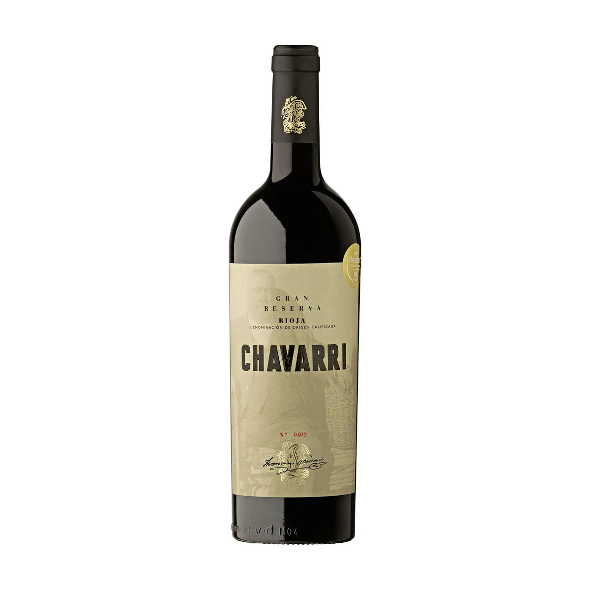 2004 Chavarri Rioja Gran Reserva Rotwein von Bodegas Larchago - erhältlich bei WINECOM