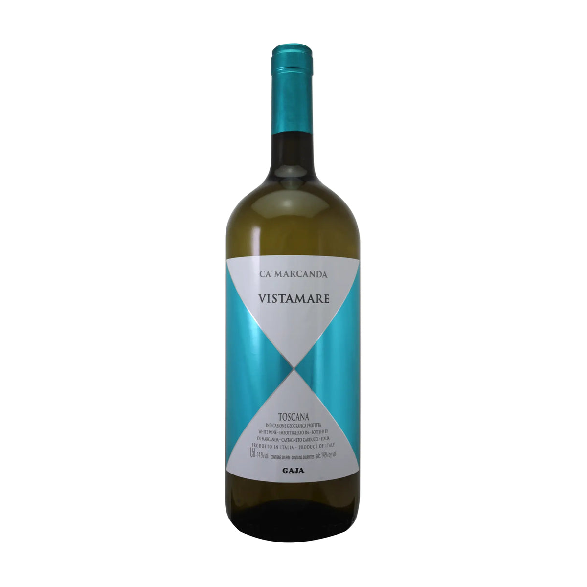 2022 Vistamare 1.5l Weißwein von Ca Marcanda - erhältlich bei WINECOM