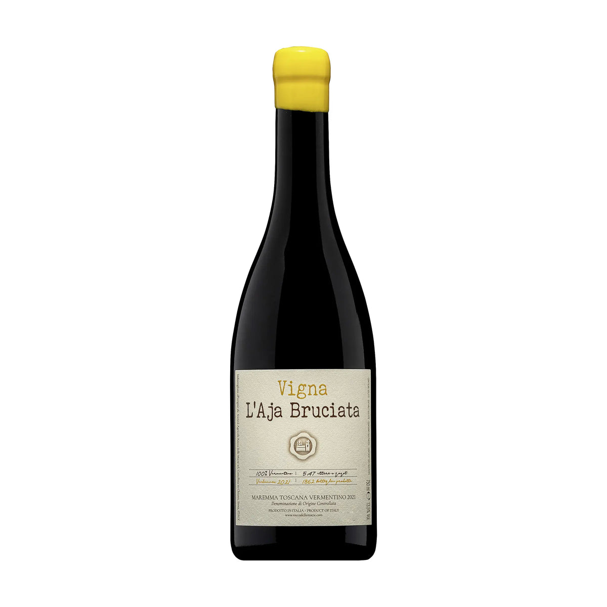 L Aja Bruciata Vermentino Maremma Weißwein von Rocca delle Macìe - erhältlich bei WINECOM