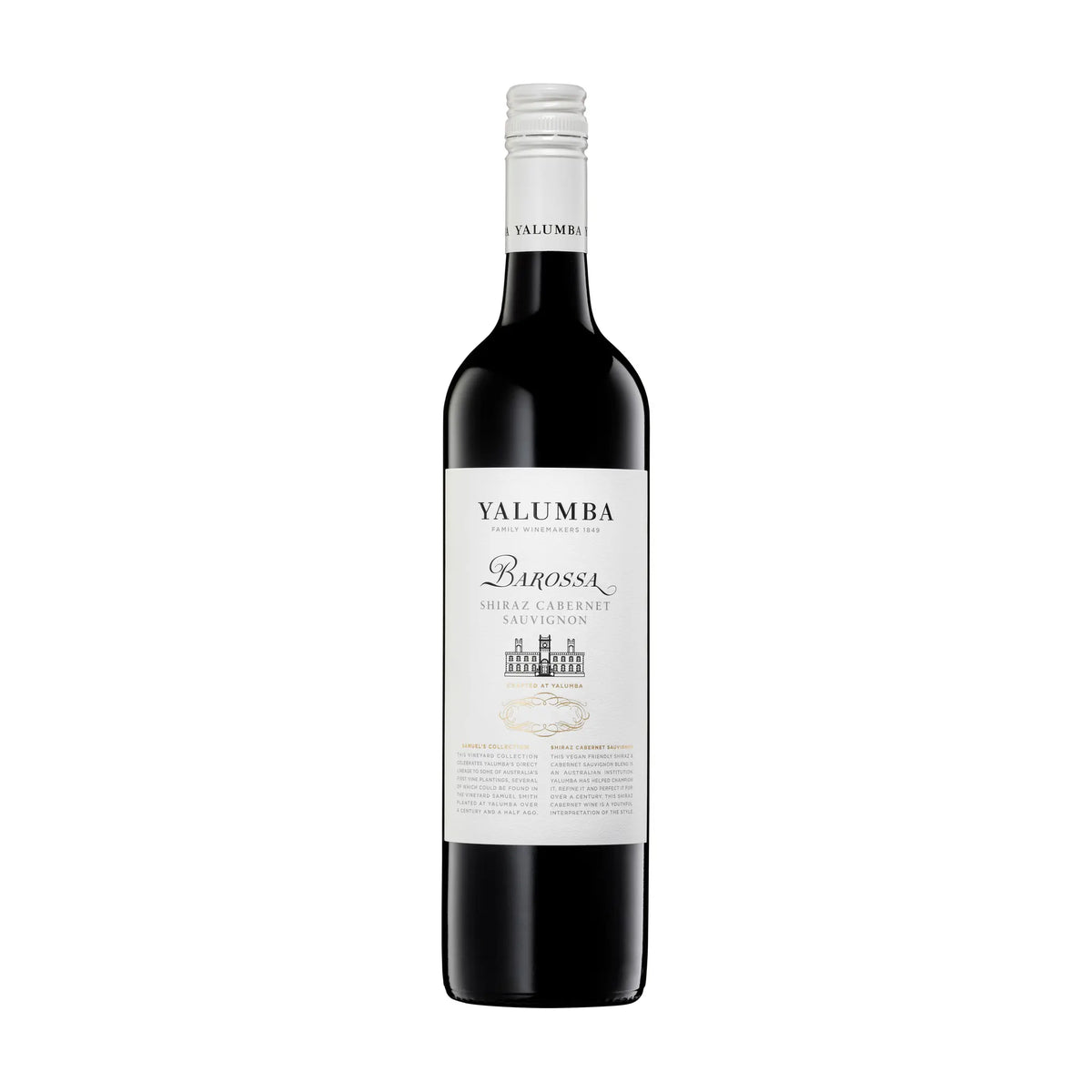 2022 Barossa Shiraz Cabernet Sauvignon Rotwein von Yalumba - erhältlich bei WINECOM
