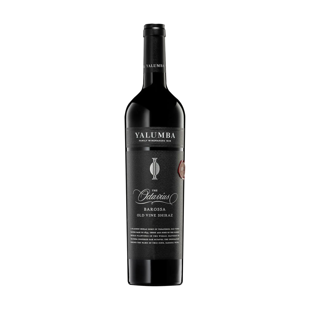 2017 The Octavius Old Vine Shiraz Rotwein von Yalumba - erhältlich bei WINECOM