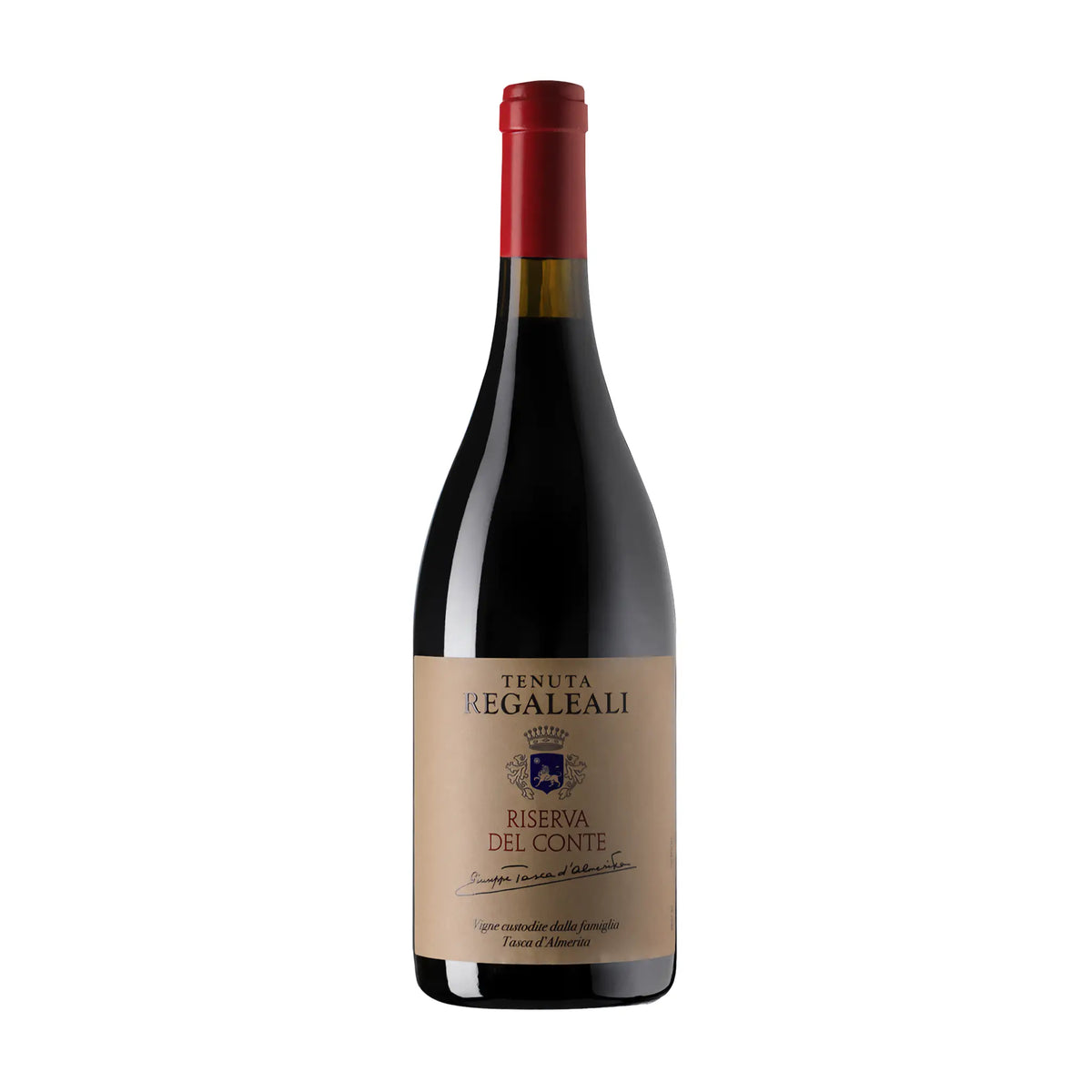 Riserva del Conte Contea di Sclafani Rotwein von Tenuta Regaleali - erhältlich bei WINECOM