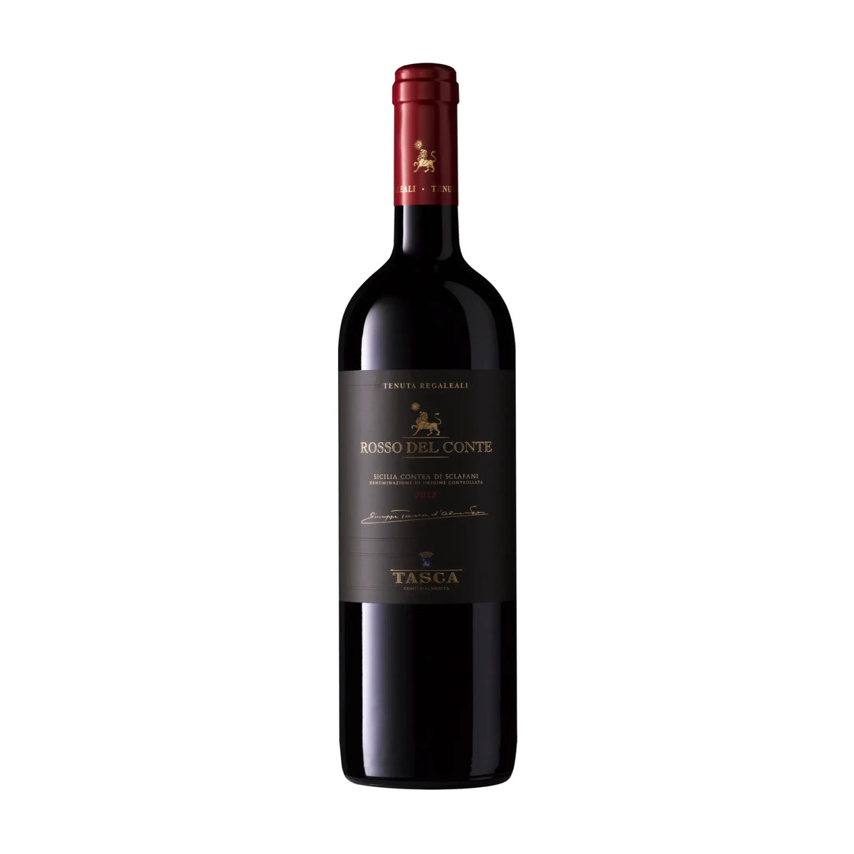 Rosso del Conte Contea di Sclafani Rotwein von Tenuta Regaleali - erhältlich bei WINECOM