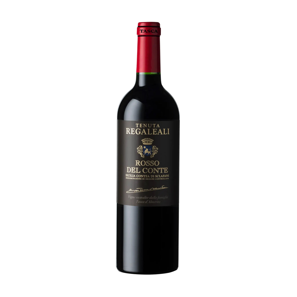 Rosso del Conte Contea di Sclafani Rotwein von Tenuta Regaleali - erhältlich bei WINECOM