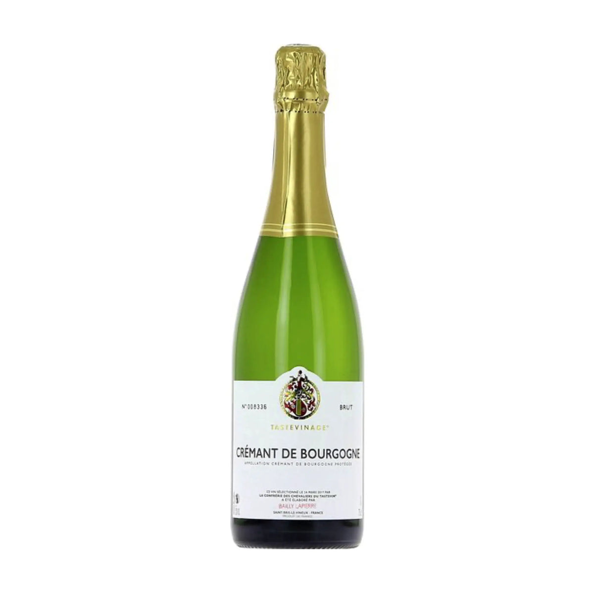 Cremant de Bourgogne Tastevine Brut Schaumwein von Caves Bailly-Lapierre - erhältlich bei WINECOM