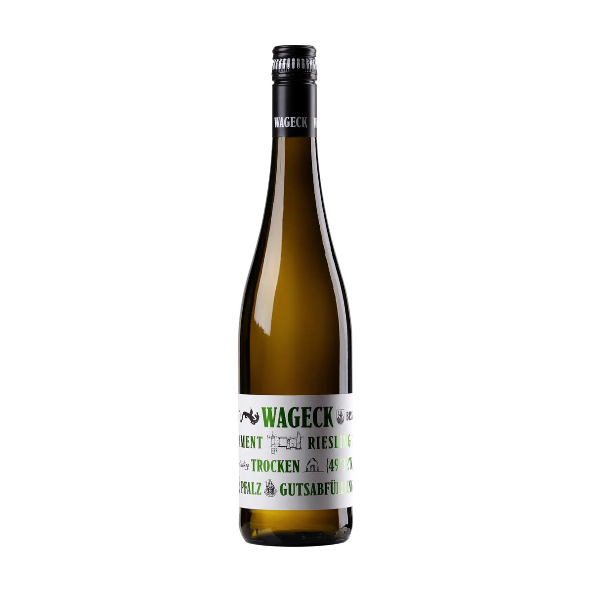 2023 Riesling Fundament trocken Weißwein von Weingut Wageck Pfaffmann - erhältlich bei WINECOM