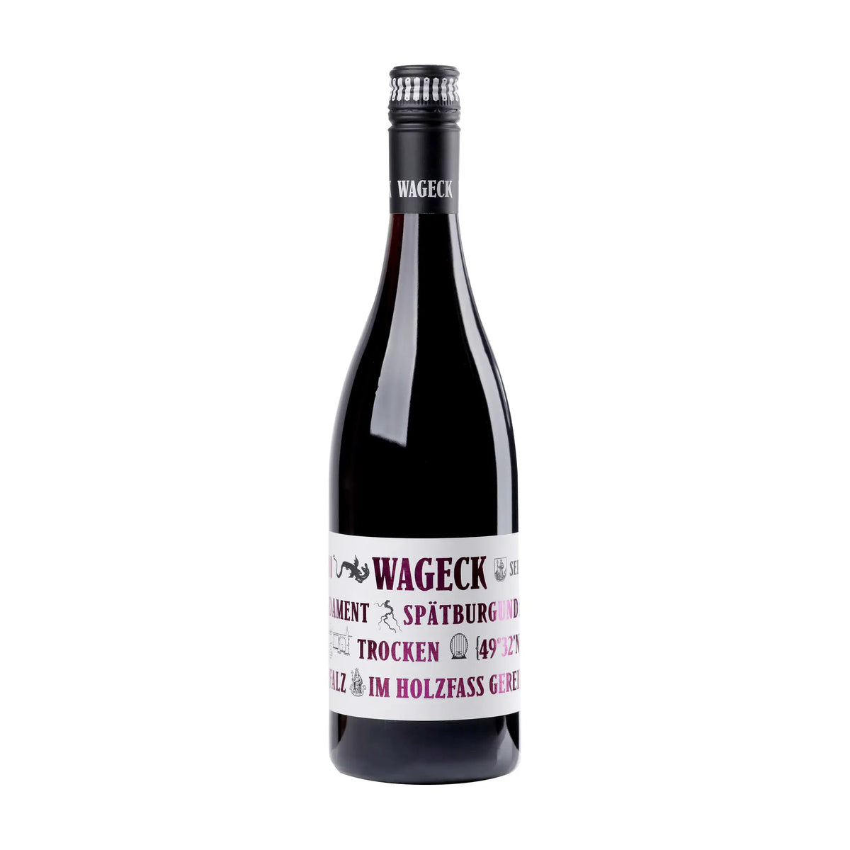 2022 Spätburgunder FUNDAMENT Rotwein von Weingut Wageck Pfaffmann - erhältlich bei WINECOM