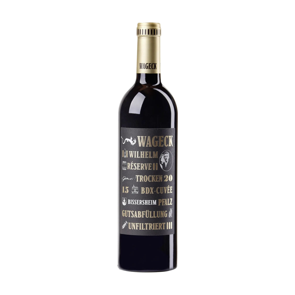 2020 Cuvée Wilhelm Réserve trocken Rotwein von Weingut Wageck Pfaffmann - erhältlich bei WINECOM