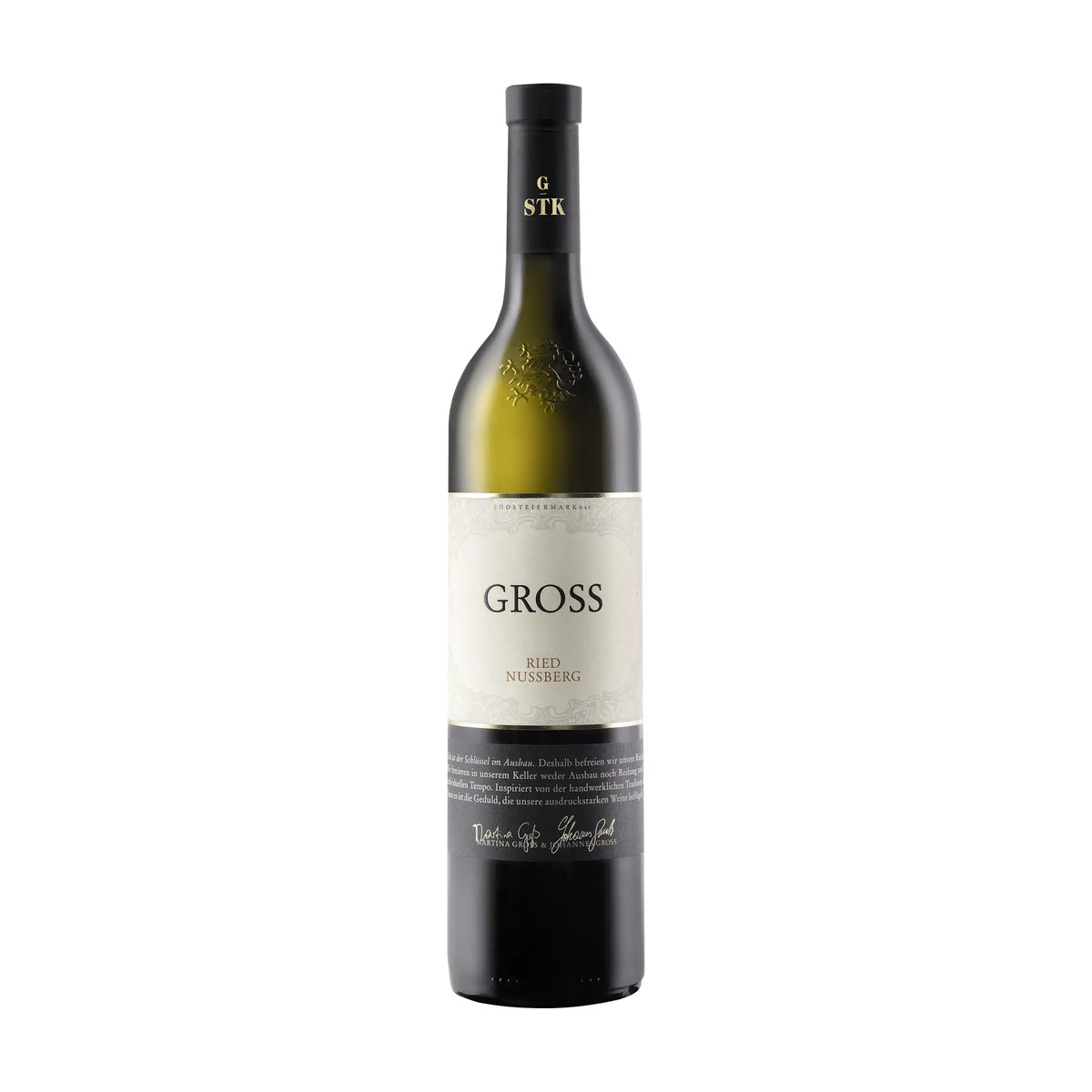 Ried Nussberg Sauvignon Blanc Weißwein von Weingut Gross - erhältlich bei WINECOM