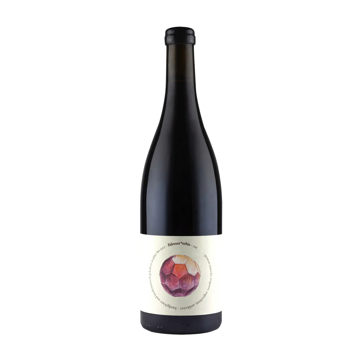 Orbis Natural Wine rot Rotwein von Weingut Rudolf Fidesser - erhältlich bei WINECOM