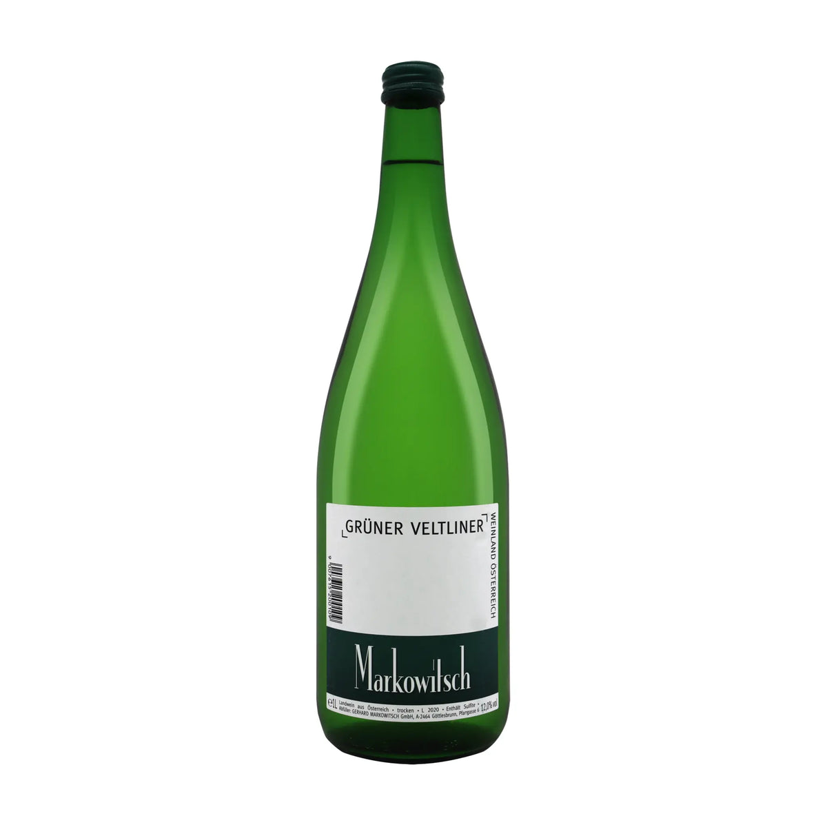 Gruner Veltliner 1.0L Weißwein von Weingut Gerhard Markowitsch - erhältlich bei WINECOM