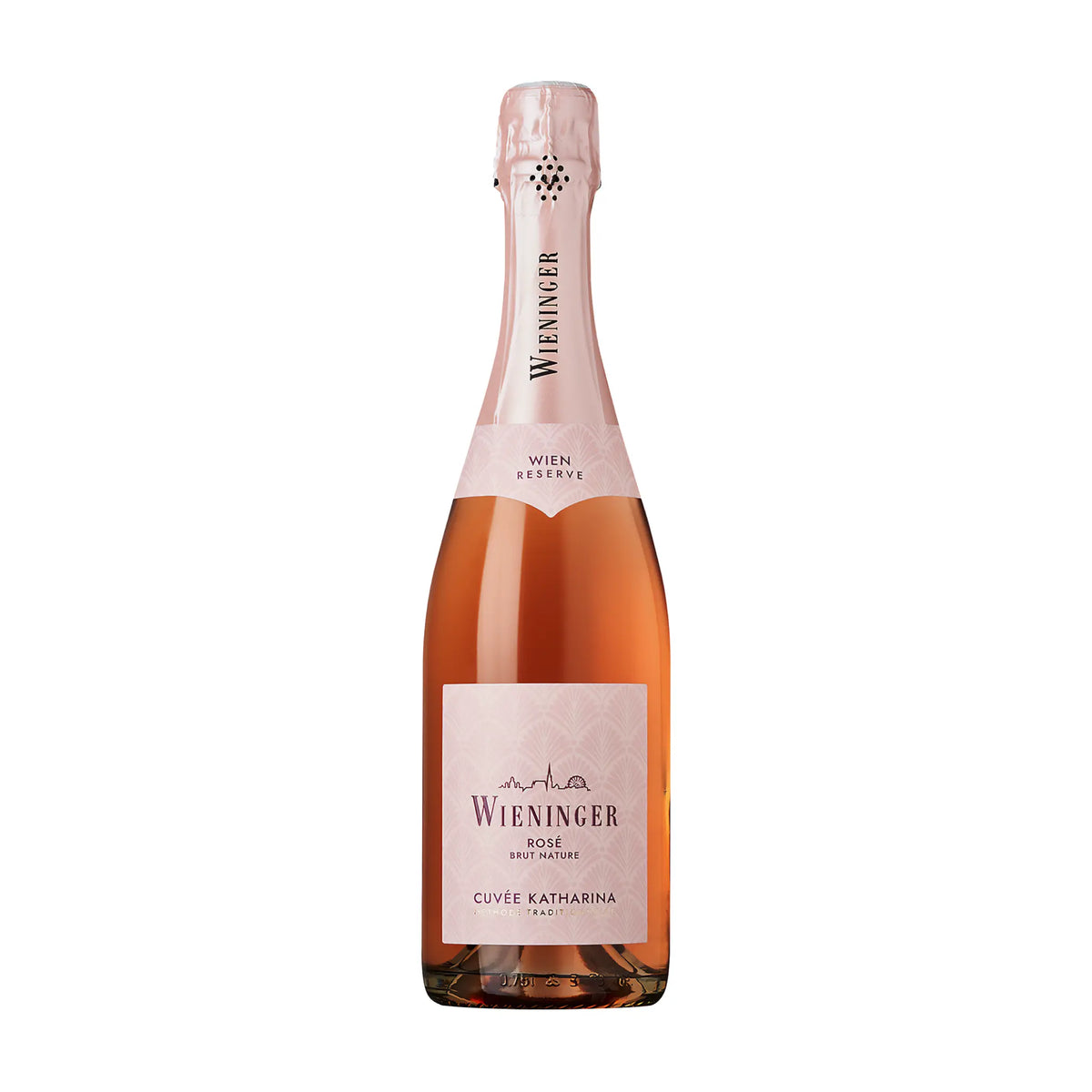 Sekt Cuvee Katharina Reserve rose Schaumwein von Weingut Fritz Wieninger - erhältlich bei WINECOM