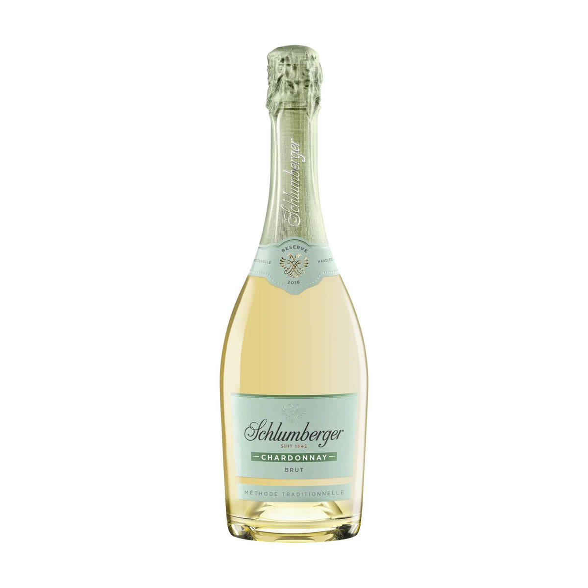 Schlumberger Chardonnay Reserve Brut Schaumwein von Schlumberger Sektkellerei - erhältlich bei WINECOM