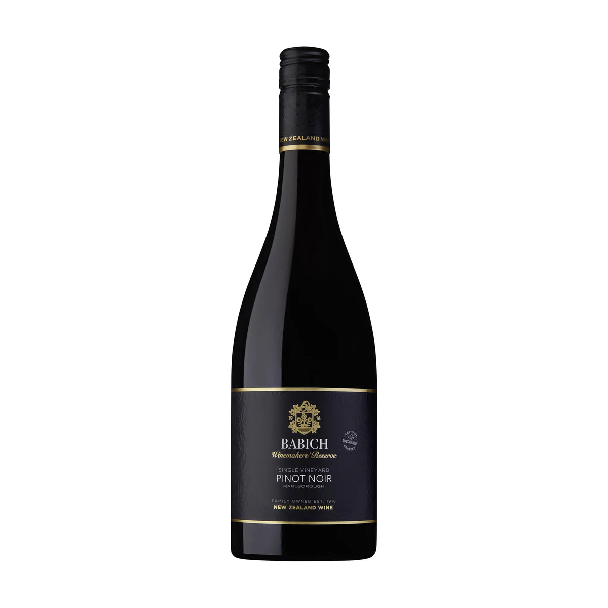 Pinot Noir Winemakers Reserve Rotwein von Babich Wines - erhältlich bei WINECOM