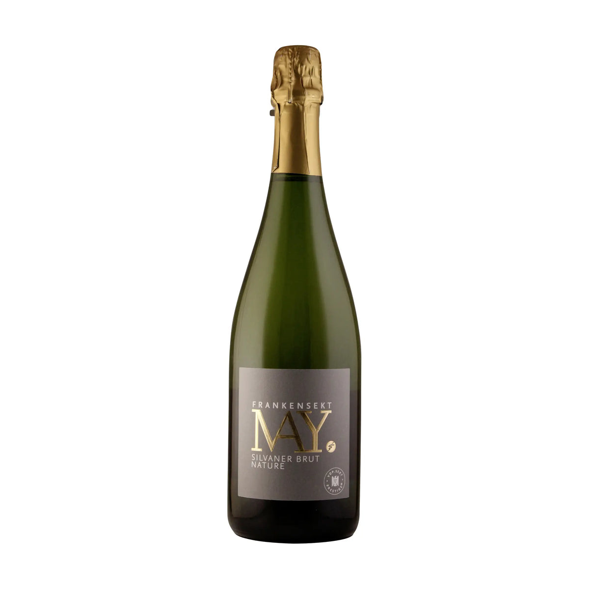 Silvaner Brut Nature BIO Schaumwein von Rudolf May - erhältlich bei WINECOM