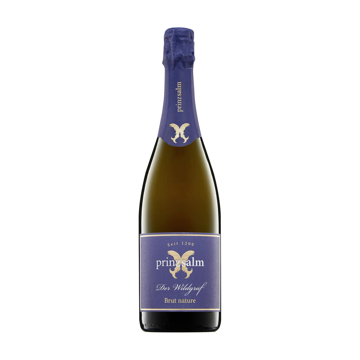 Der Wildgraf Pinot Brut Nature Schaumwein vom Weingut Prinz Salm - erhältlich bei WINECOM