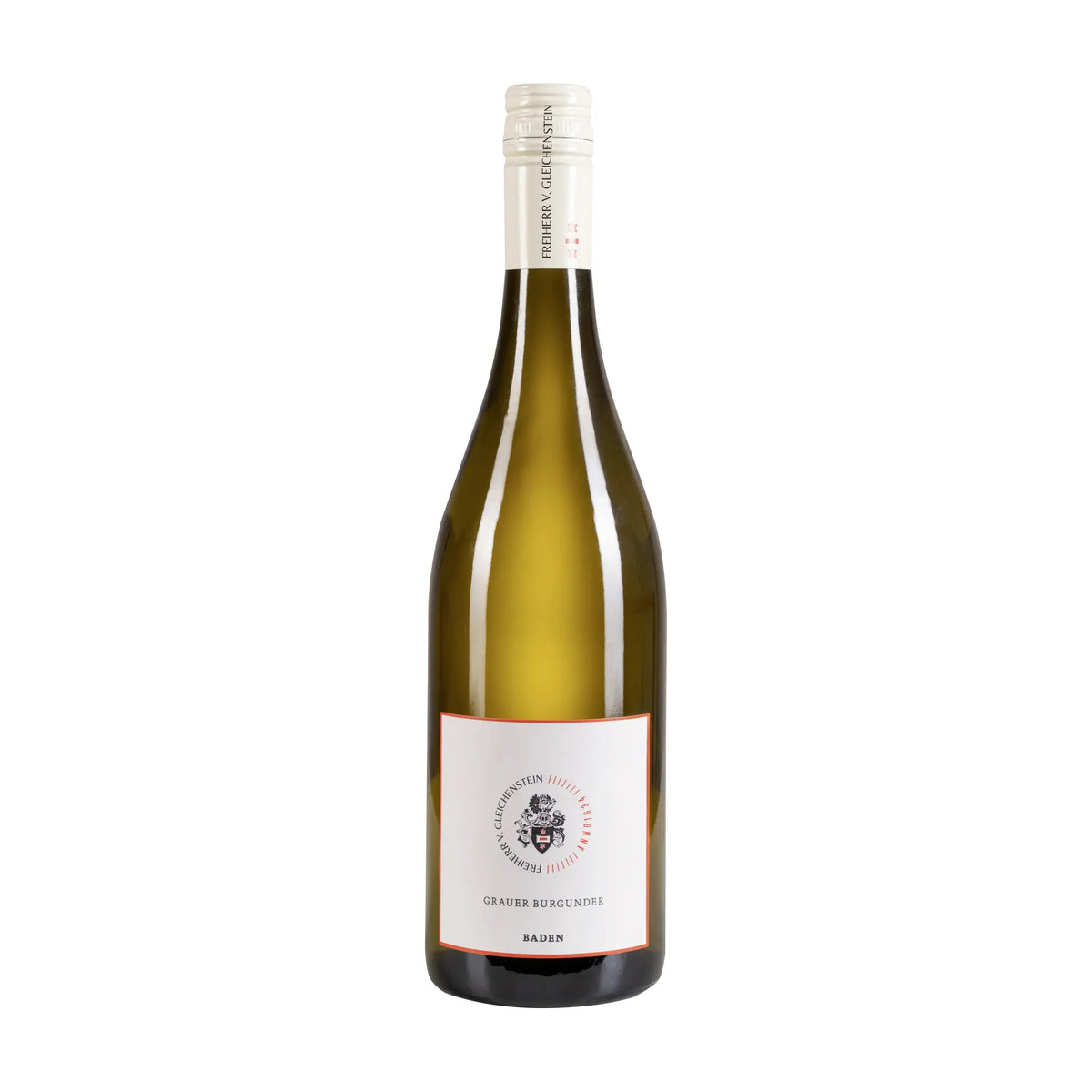 Gutswein Grauer Burgunder trocken Weißwein vom Weingut Freiherr von Gleichenstein - erhältlich bei WINECOM