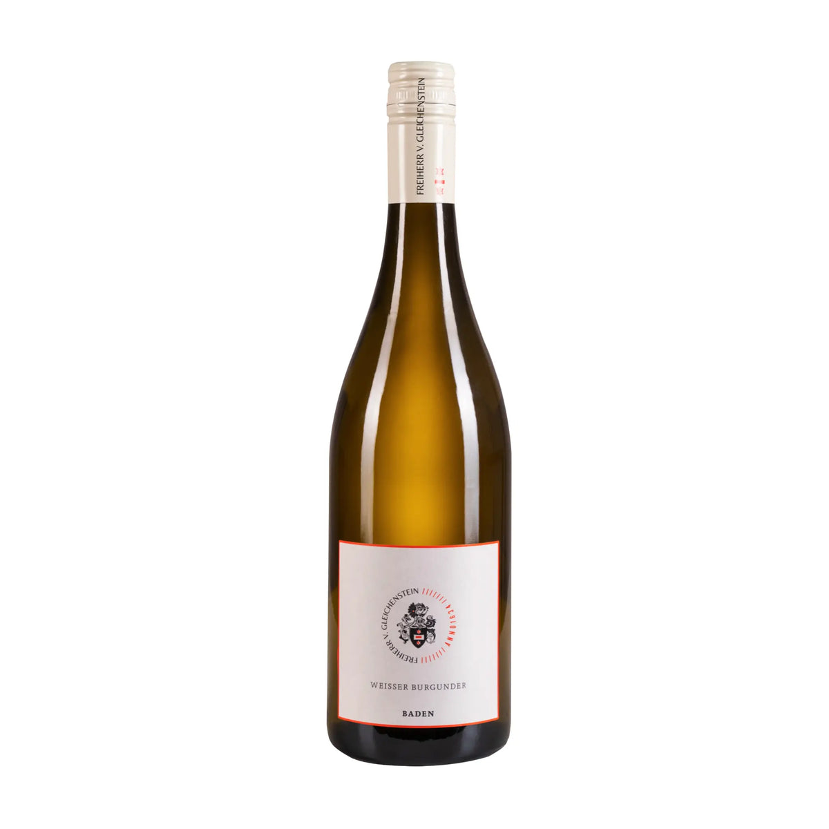 Gutswein Weisser Burgunder trocken Weißwein von Weingut Freiherr von Gleichenstein - erhältlich bei WINECOM
