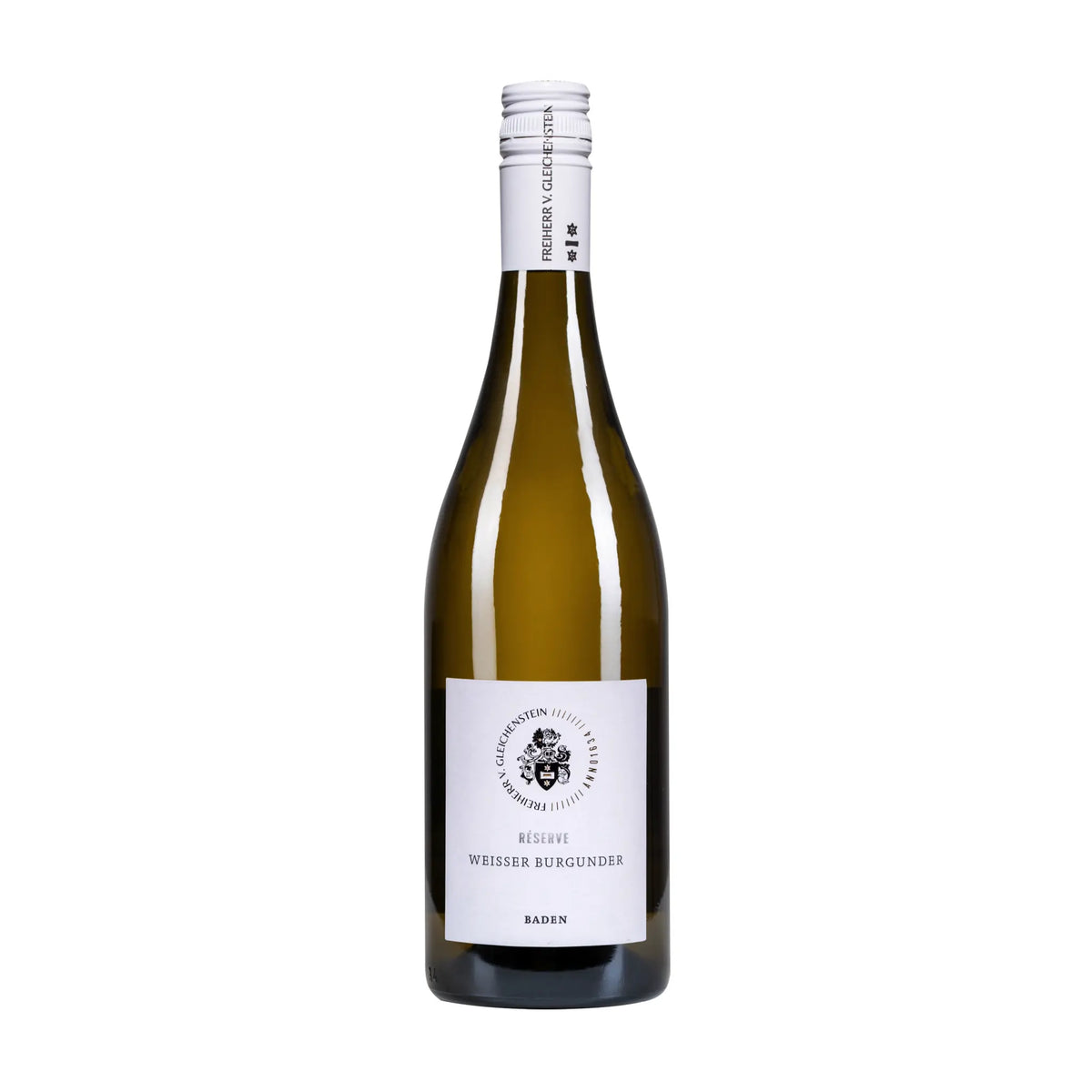 Reserve Weisser Burgunder trocken Weißwein von Weingut Freiherr von Gleichenstein - erhältlich bei WINECOM