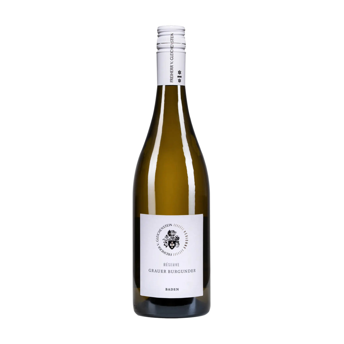 Reserve Grauer Burgunder trocken Weißwein von Weingut Freiherr von Gleichenstein - erhältlich bei WINECOM