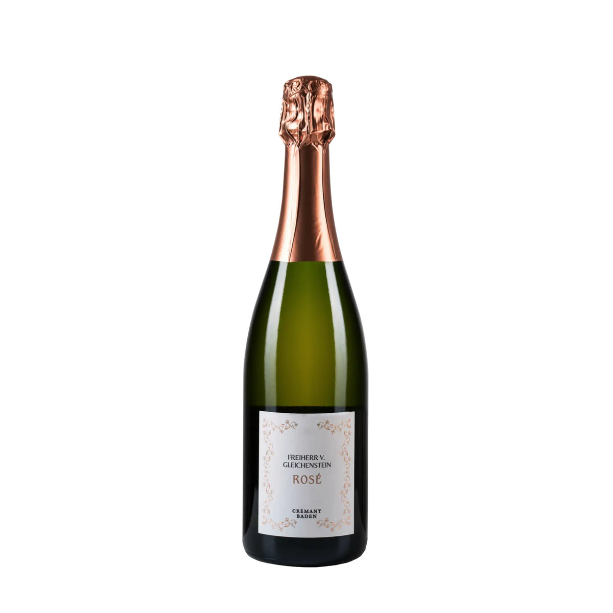 Cremant Rose Brut Schaumwein von Weingut Freiherr von Gleichenstein - erhältlich bei WINECOM