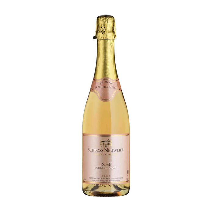 Rose extra trocken Schaumwein vom Weingut Schloss Neuweier - erhältlich bei WINECOM