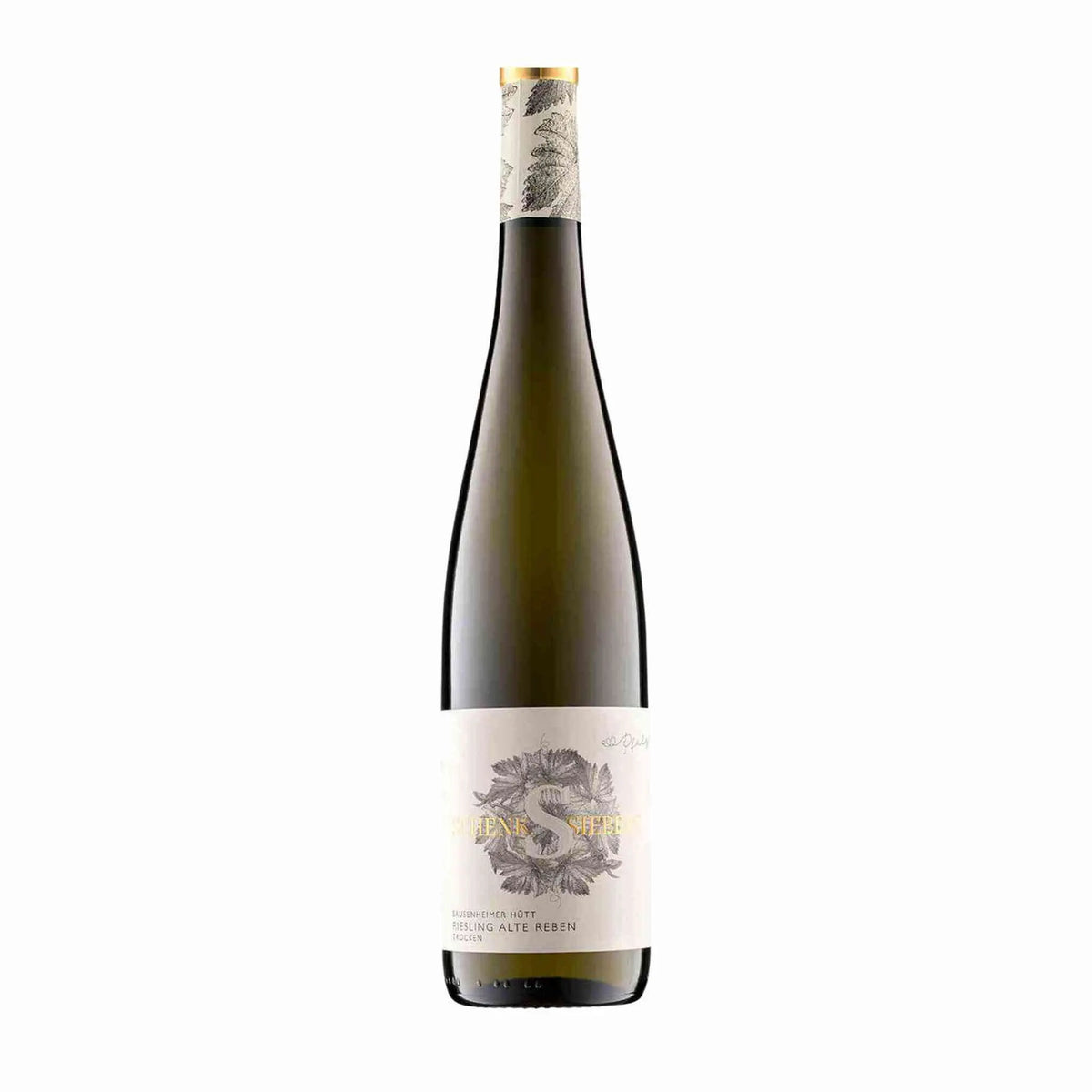 2022 Sausenheimer Hütt Riesling trocken Alte Reben vom Weingut Schenk Siebert, Weißwein aus der Pfalz, Deutschland