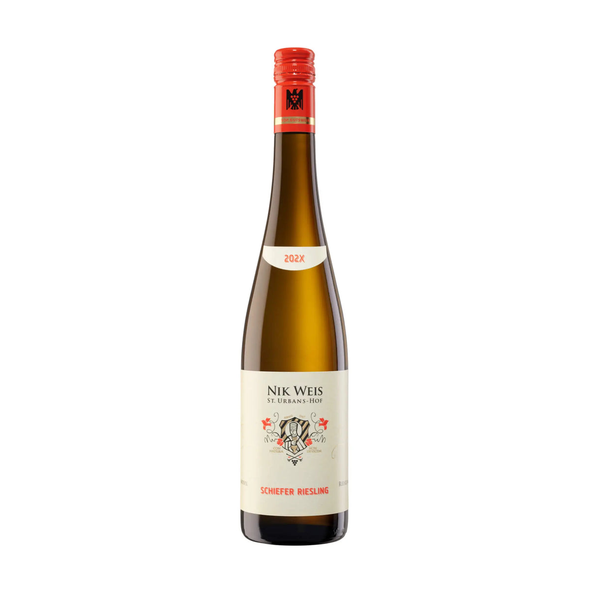 2022 Schiefer Riesling vom Weingut Nik Weis St. Urbans-Hof, Weißwein aus der Region Mosel, Deutschland