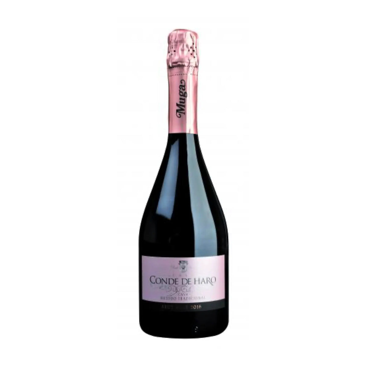 Cava Conde de Haro Rose Rioja DOCa 2021 Schaumwein von Bodegas Muga - erhältlich bei WINECOM