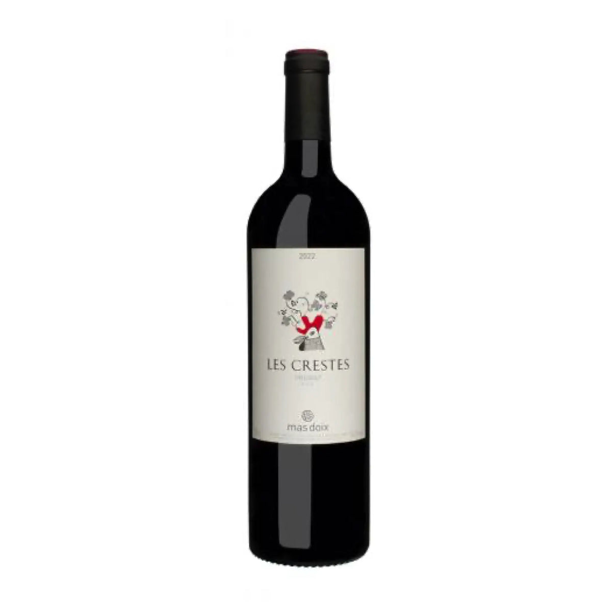 Les Crestes Priorat DO 2022 Rotwein von Mas Doix - erhältlich bei WINECOM