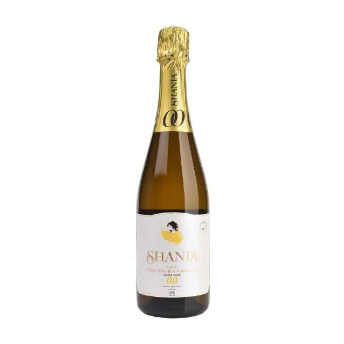 Shania 0,0 White Sparkling De-Alcoholized Jumilla Alkoholfrei von Bodegas Juan Gil - erhältlich bei WINECOM