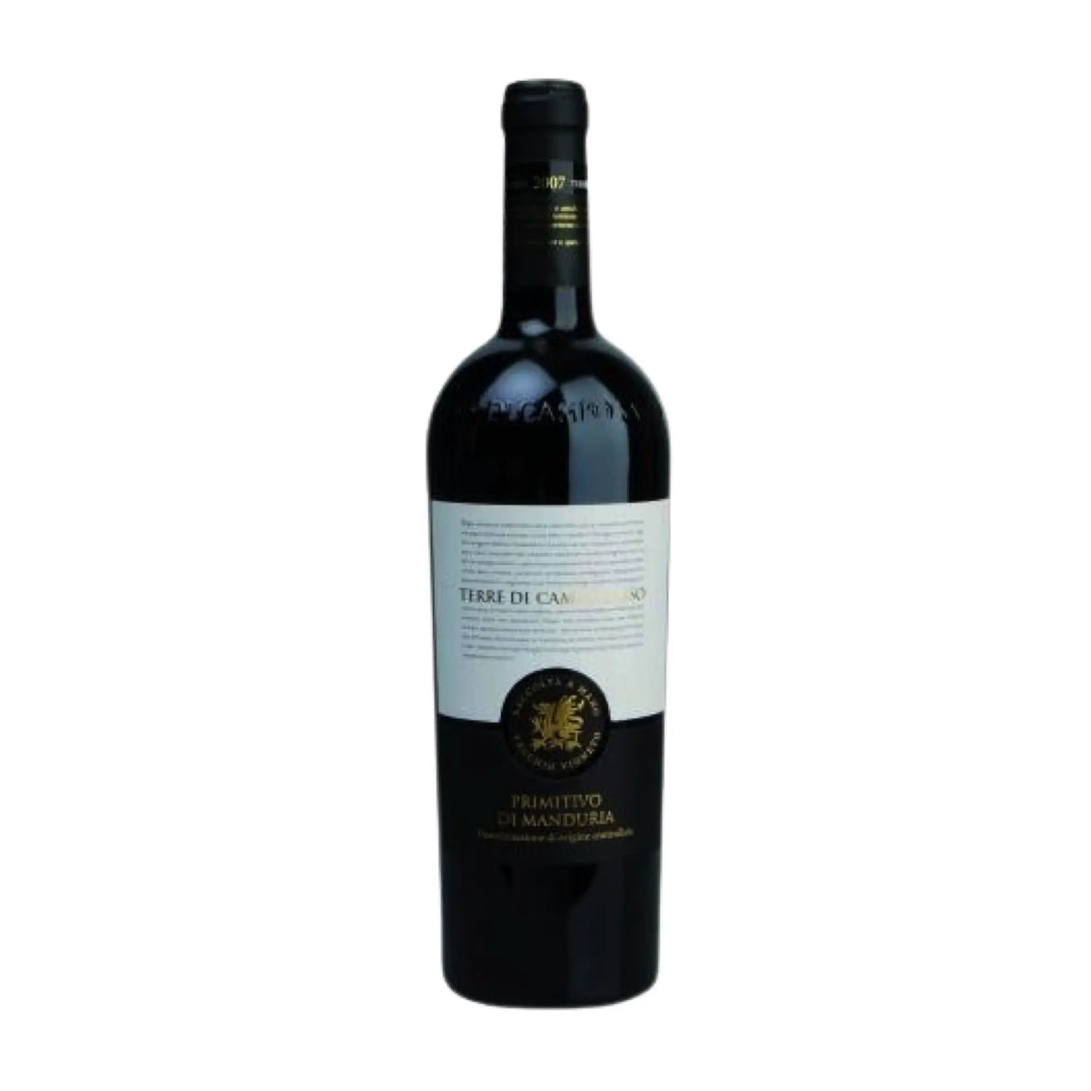 Terre di Campo Sasso - 2022 Primitivo Manduria Apulien DOC, Rotwein aus der Region Apulien, Italien