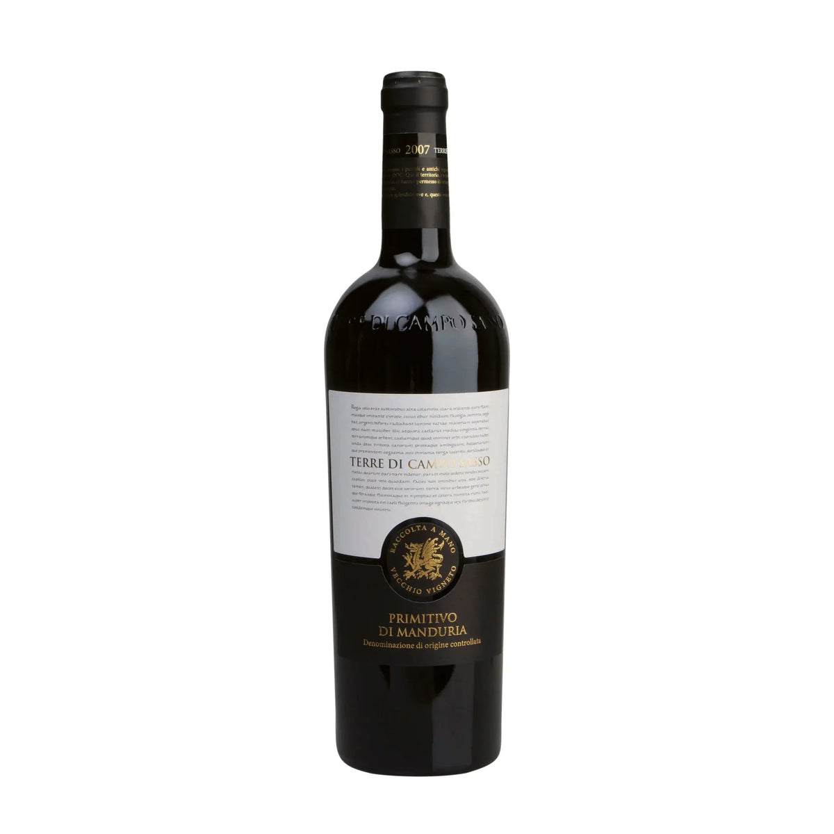 Primitivo Manduria Apulien DOP 2023 Rotwein von Terre di Campo Sasso - erhältlich bei WINECOM