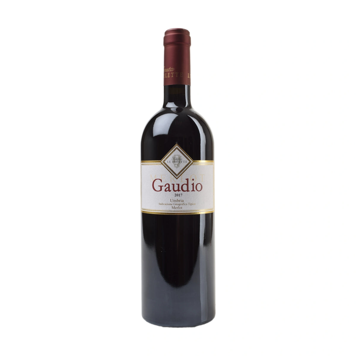 2017 Gaudio Merlot Umbria IGT Rotwein von Tenuta Le Velette - erhältlich bei WINECOM