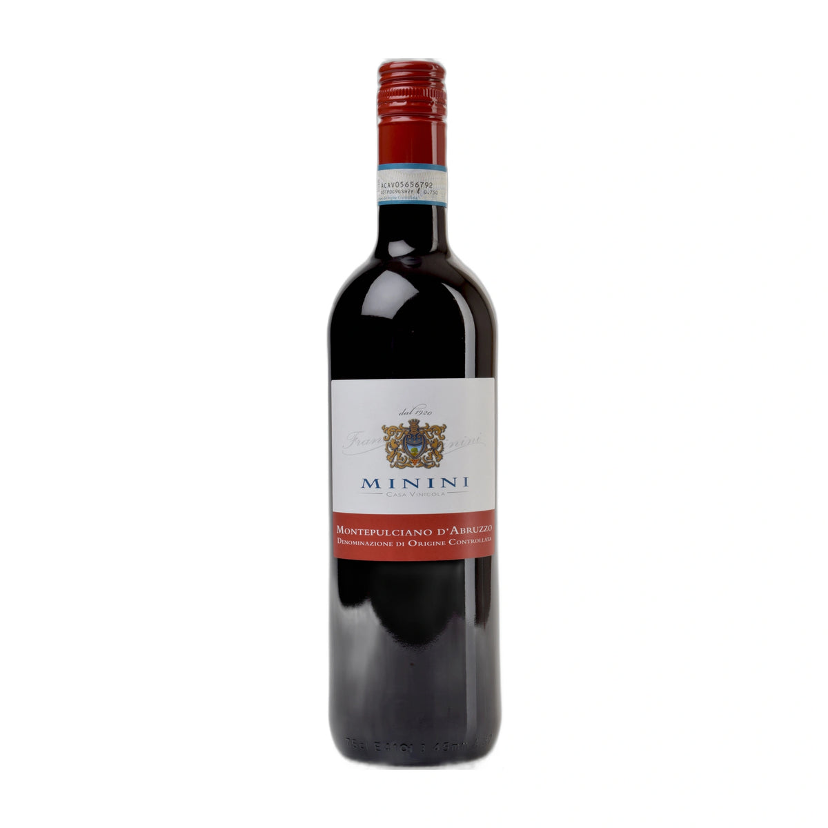 Montepulciano d Abruzzo DOC 2021 Rotwein von Francesco Minini - erhältlich bei WINECOM