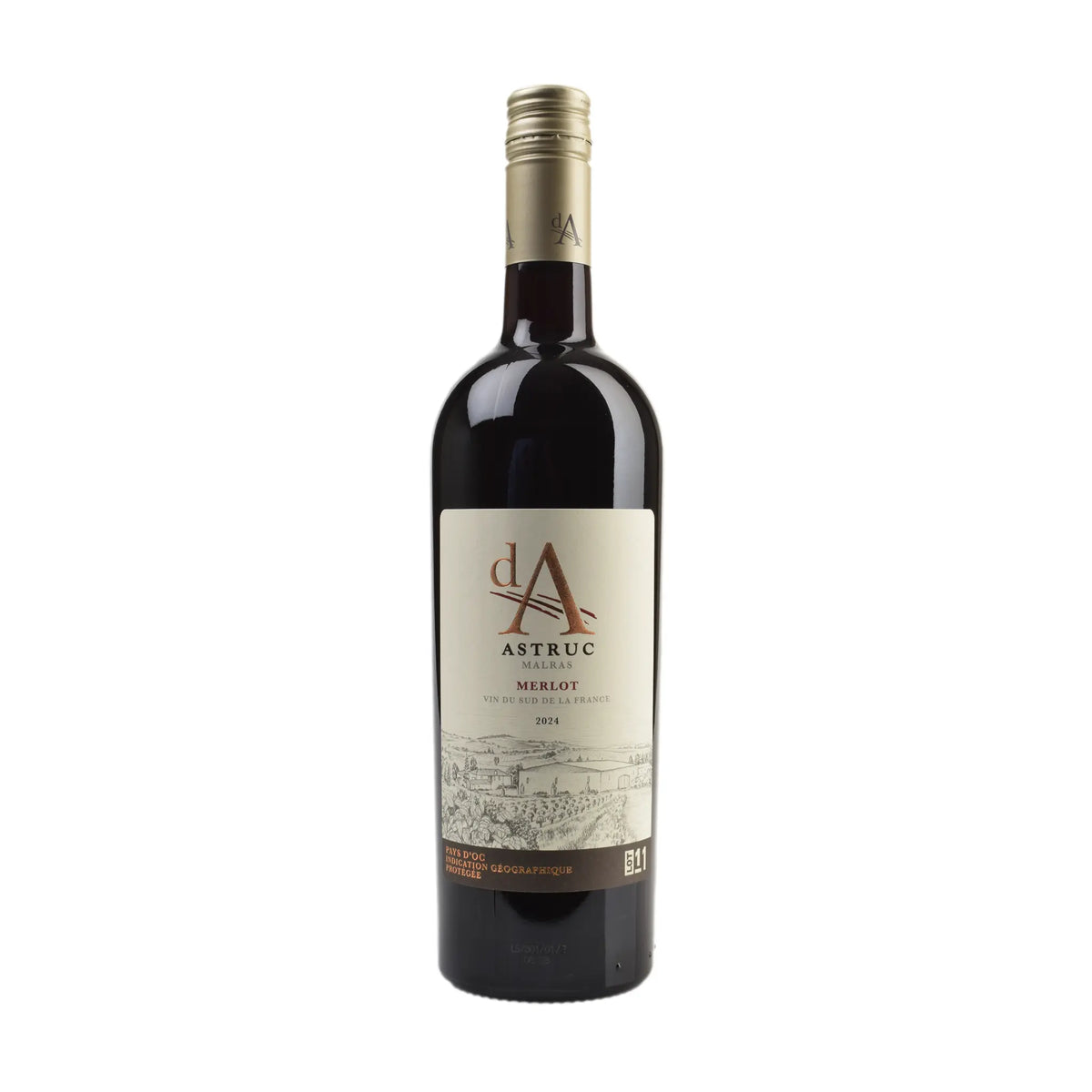 Merlot Vin de Pays d'Oc Languedoc 2024 Rotwein von Domaine Astruc - erhältlich bei WINECOM