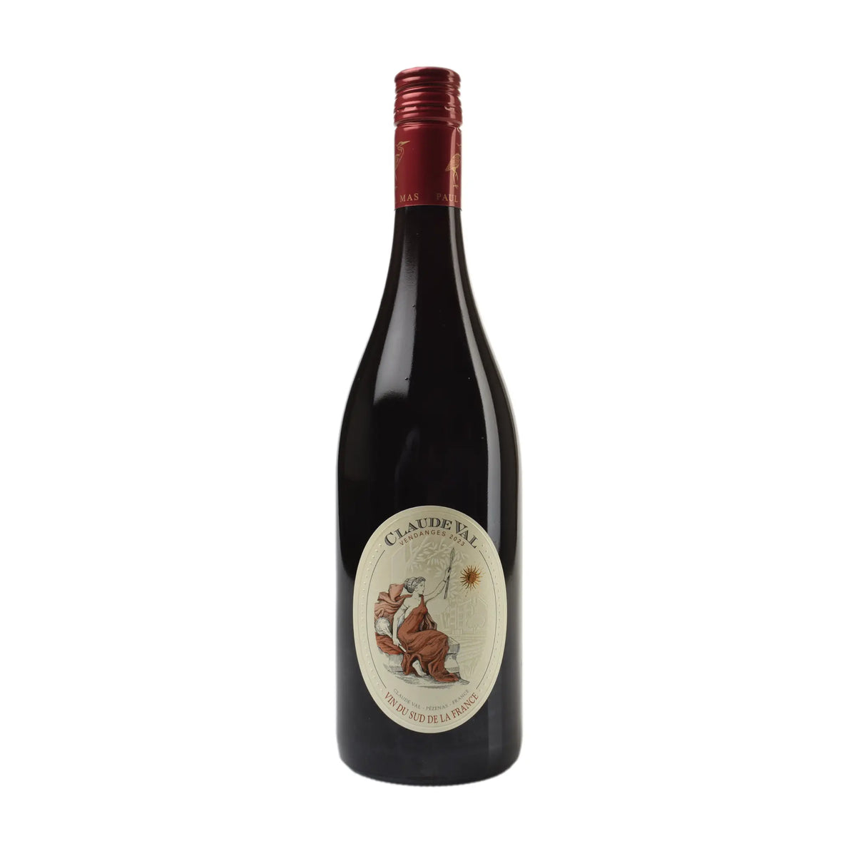 Vin Rouge Languedoc Vin de Pays d Oc 2023 Rotwein von Claude Val - erhältlich bei WINECOM