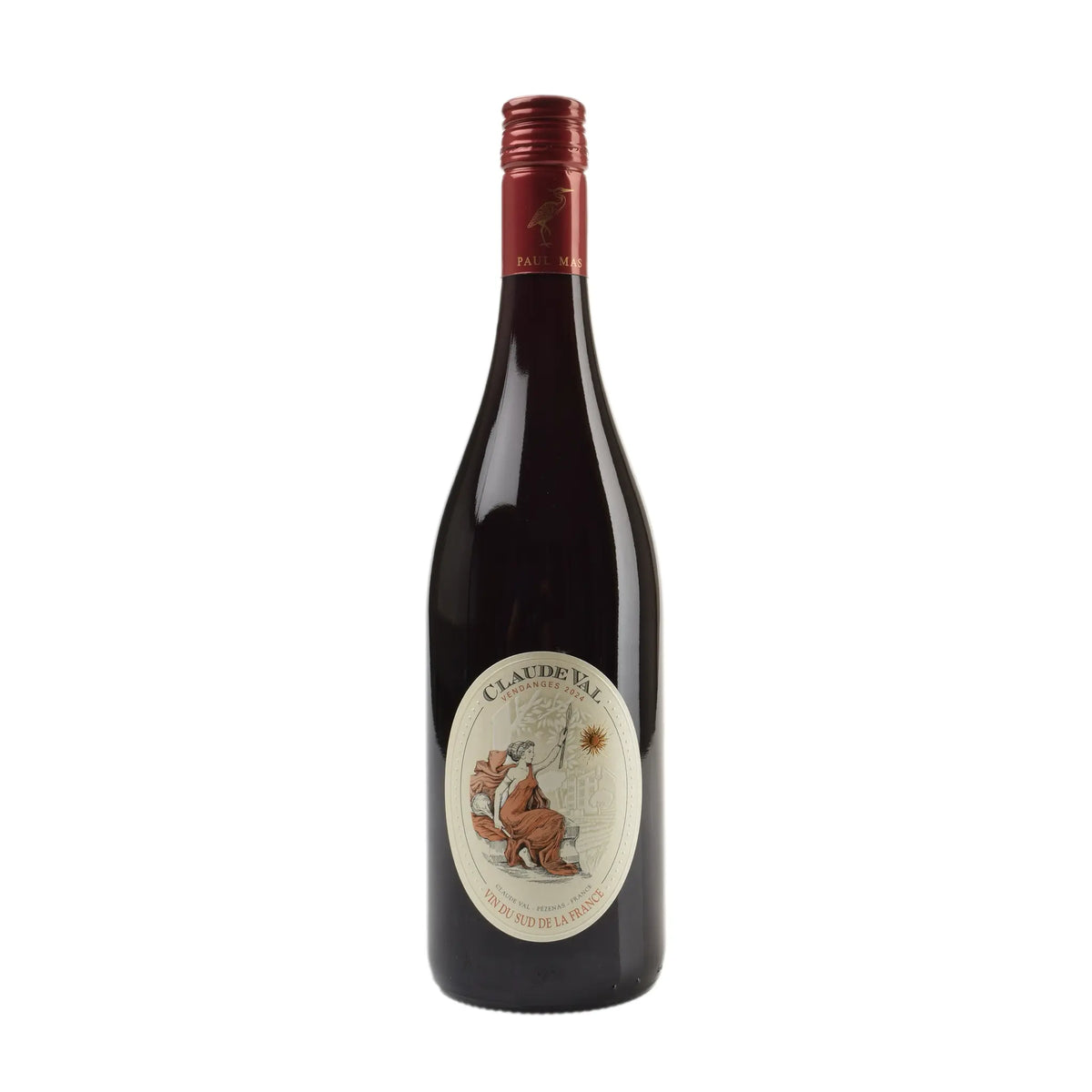 Vin Rouge Languedoc 2024 – Claude Val, Languedoc-Roussillon
