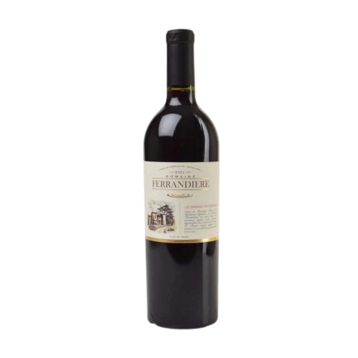Domaine Ferrandiere - 2021 Grand Rouge Coteaux de Miramont IGP, Rotwein aus der Region Languedoc-Roussillon, Frankreich
