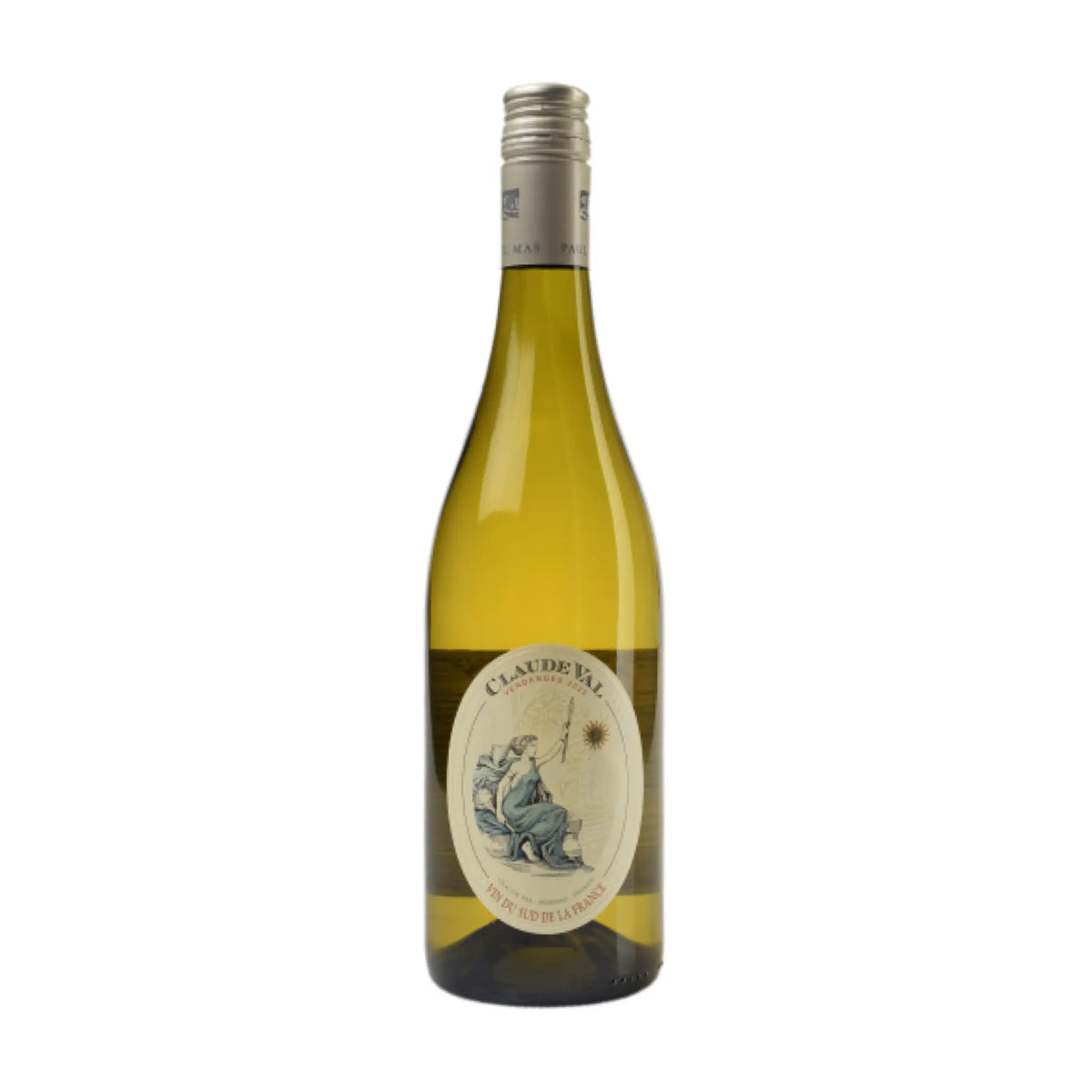 Claude Val - 2023 Vin Blanc Languedoc Vin de Pays d'Oc, Weißwein aus der Region Languedoc-Roussillon, Frankreich
