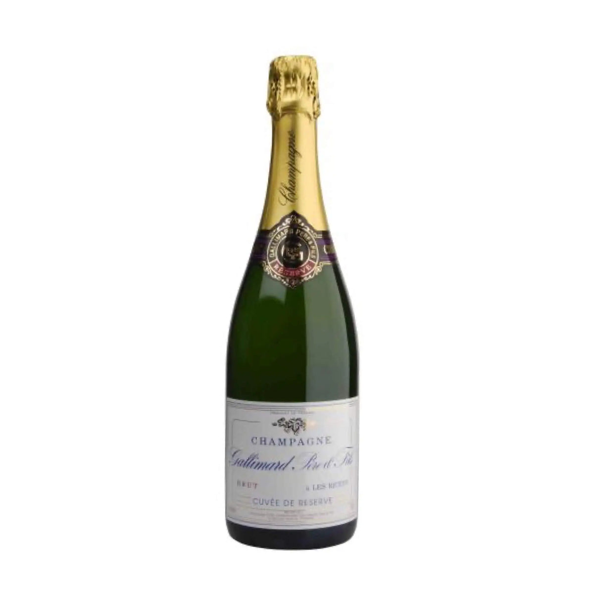 Reserve Blanc de Noir Brut Champagne AOC Schaumwein von Champagne Gallimard - erhältlich bei WINECOM