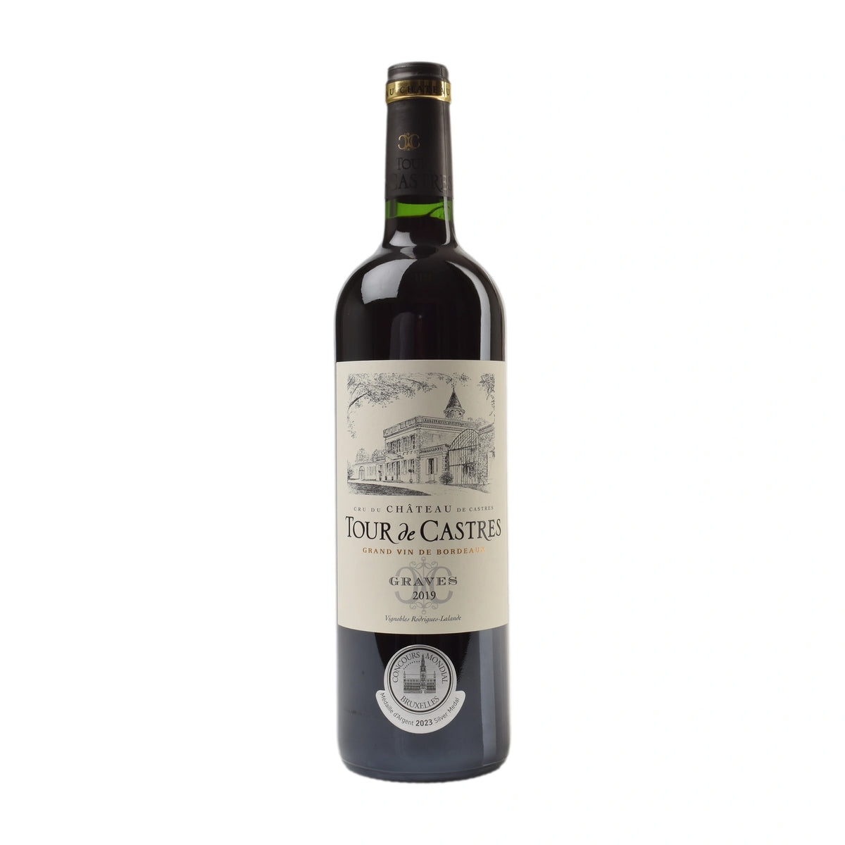 2019 Chateau Tour de Castres Graves AOC Rotwein von Château Tour de Castres - erhältlich bei WINECOM