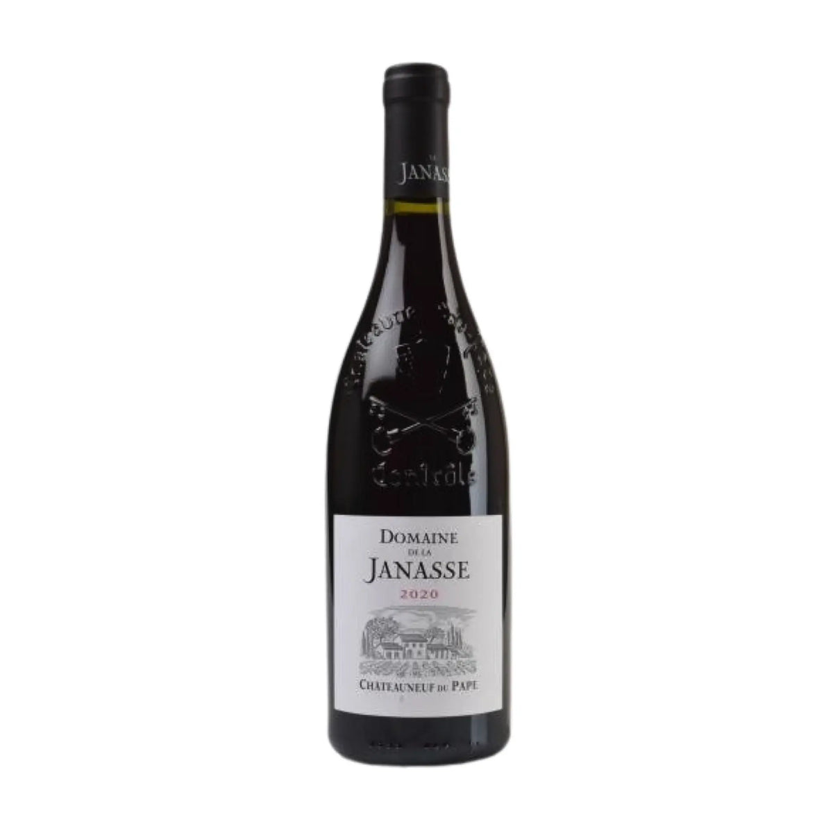 Chateauneuf du Pape Rhone AOC 2020 Rotwein von Domaine de la Janasse - erhältlich bei WINECOM