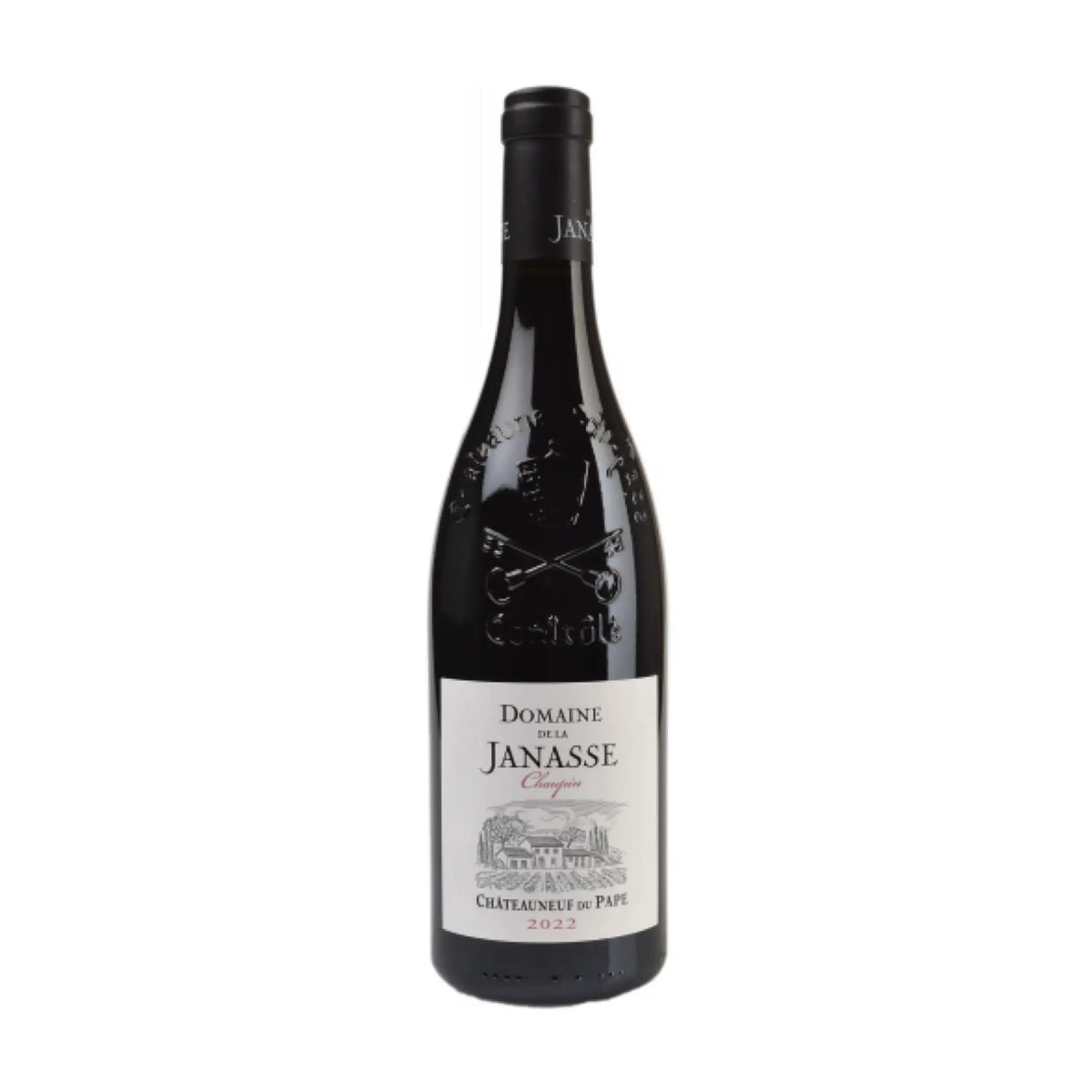 Chateauneuf du Pape Chaupin Rhone AOC 2022 Rotwein von Domaine de la Janasse - erhältlich bei WINECOM