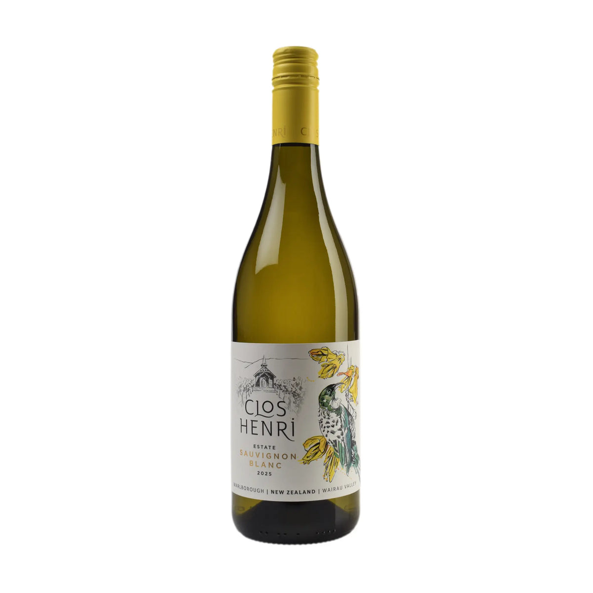 Estate Sauvignon Blanc Marlborough NZ 2025 Weißwein von Clos Henri - erhältlich bei WINECOM