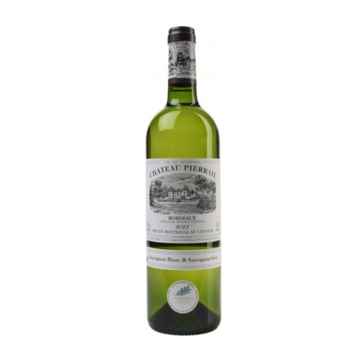 Château Pierrail-Weißwein-Sauvignon Blanc, Sauvignon Gris-2023 Blanc Bordeaux AOC-WINECOM