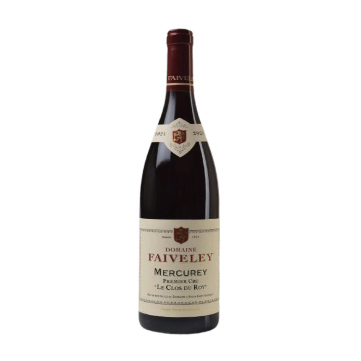 Mercurey 1er Cru Le Clos du Roy 2021 Rotwein von Domaine Faiveley - erhältlich bei WINECOM