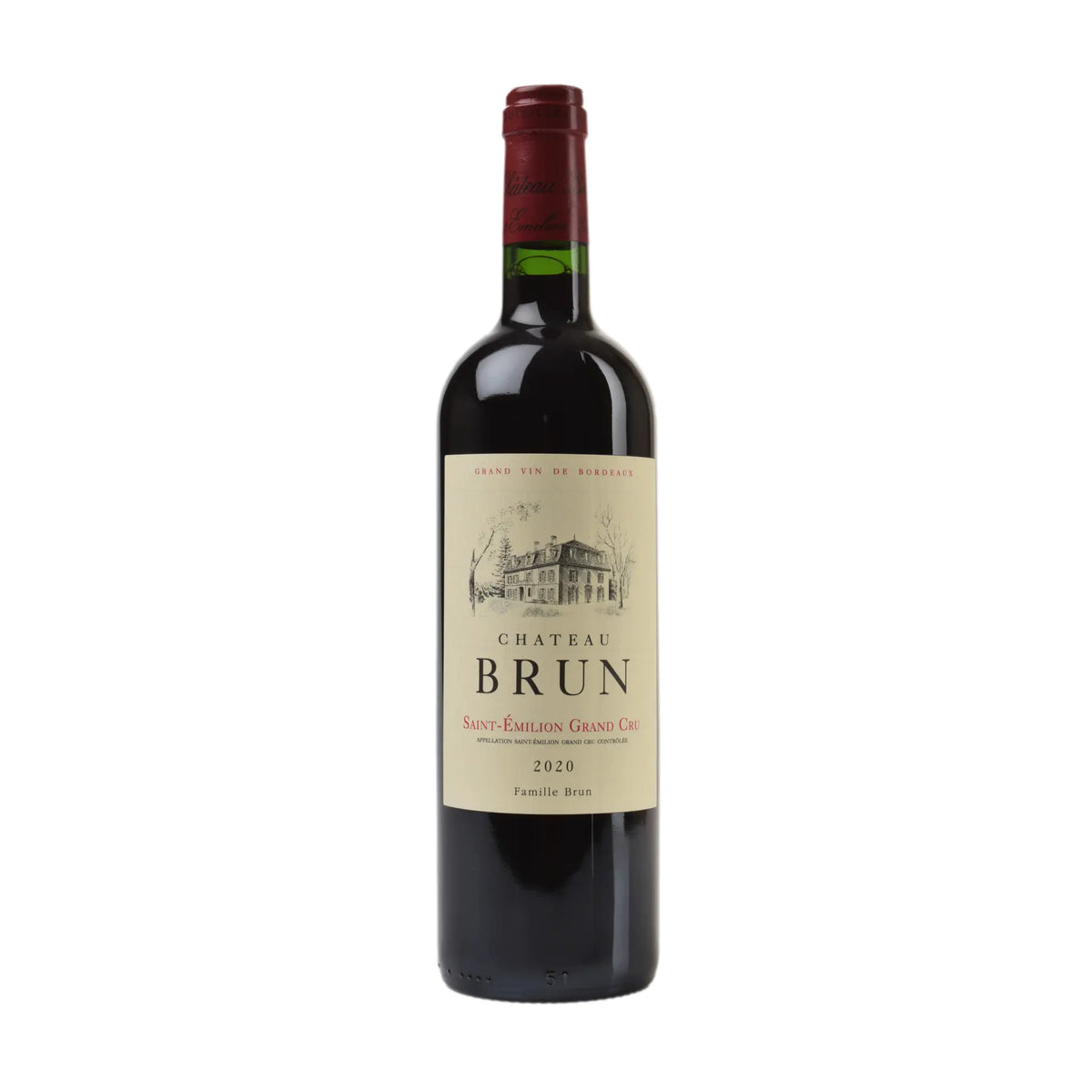 2020 St. Emilion Grand Cru AOC 1.5 L Rotwein von Château Brun - erhältlich bei WINECOM
